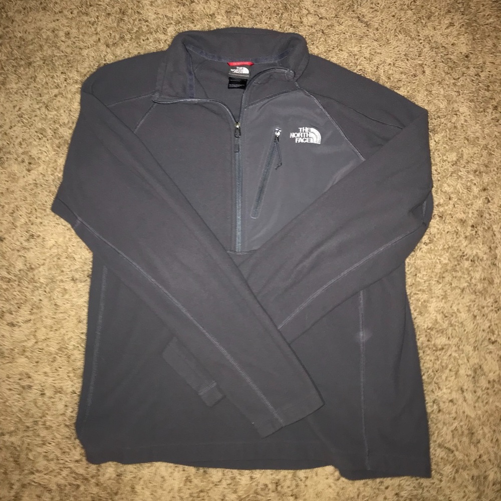 Grey North Face Fleece